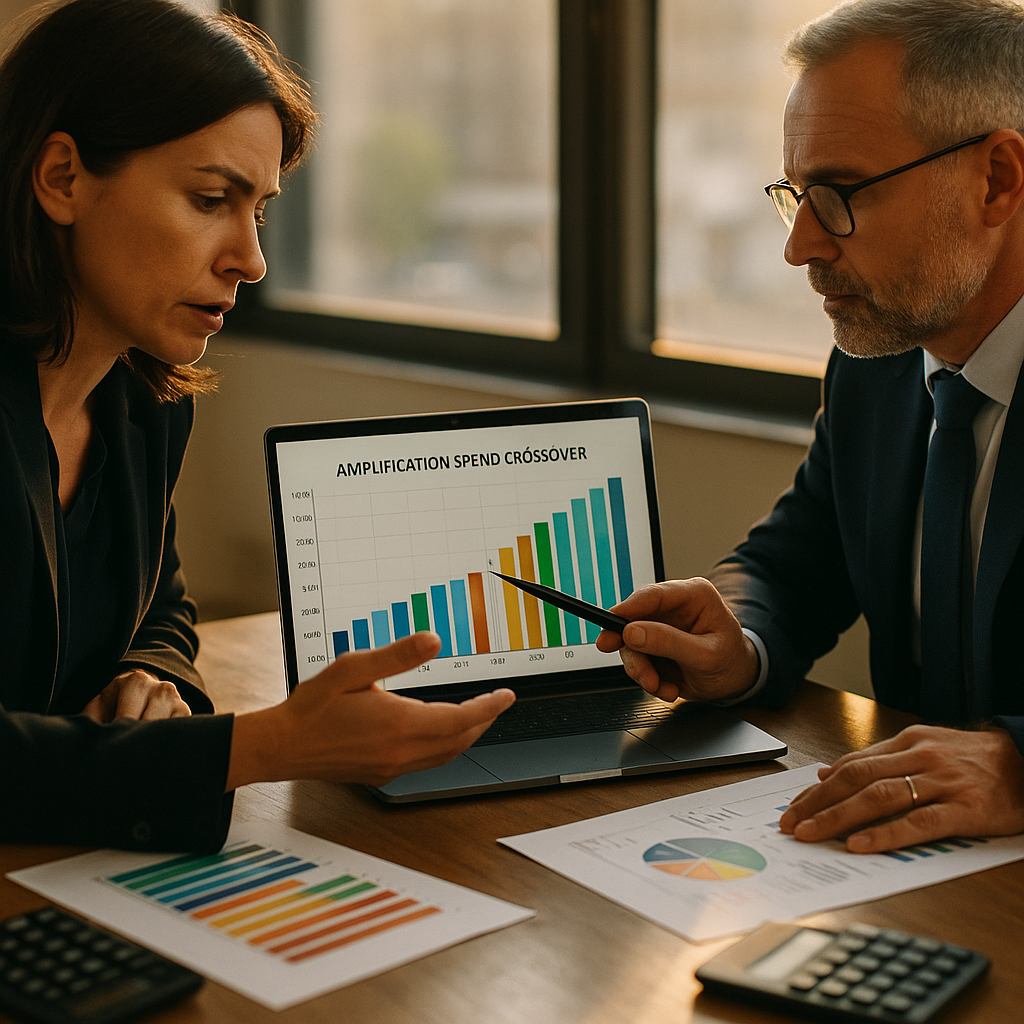 Amplification Spend Crossover: A CMO and CFO Roadmap