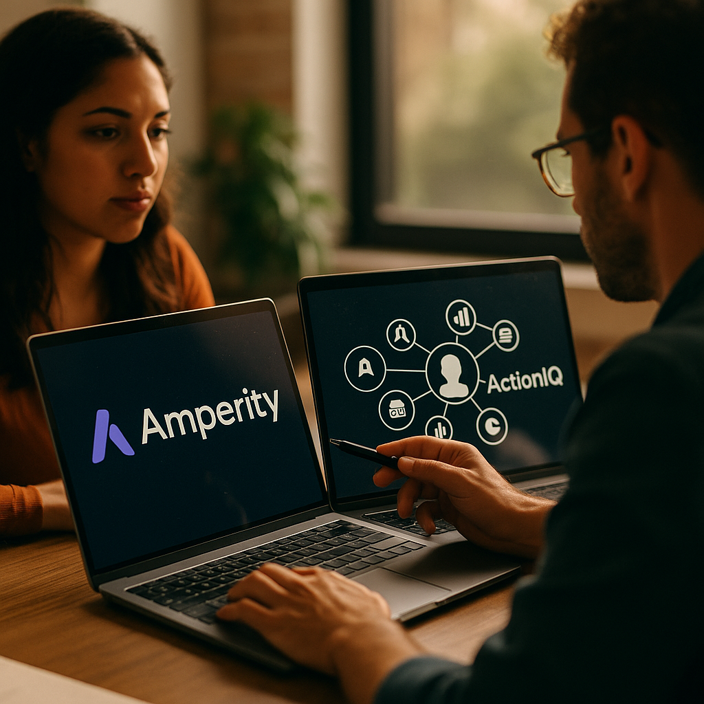 Amperity vs ActionIQ: Identity Resolution for AI CDPs