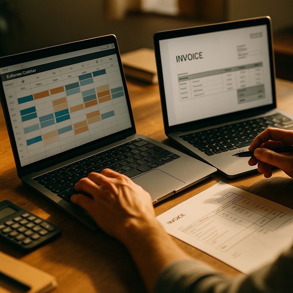 Editorial Calendar and Invoicing Software Are Merging Fast