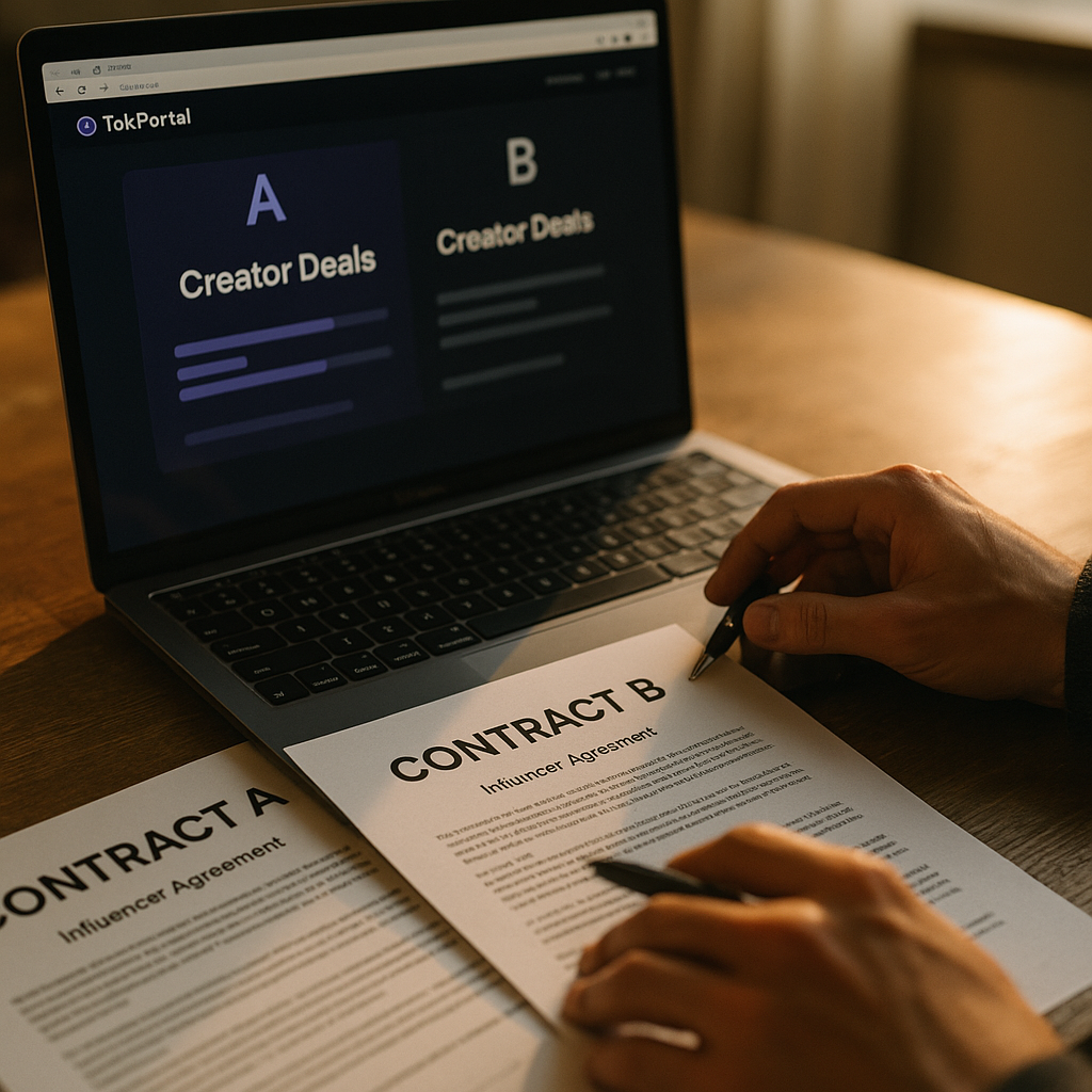 TokPortal vs Traditional Creator Deals, A Testing Framework