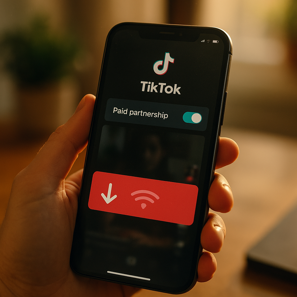 TikTok Paid Partnership Labeling Rules Now Throttle Reach
