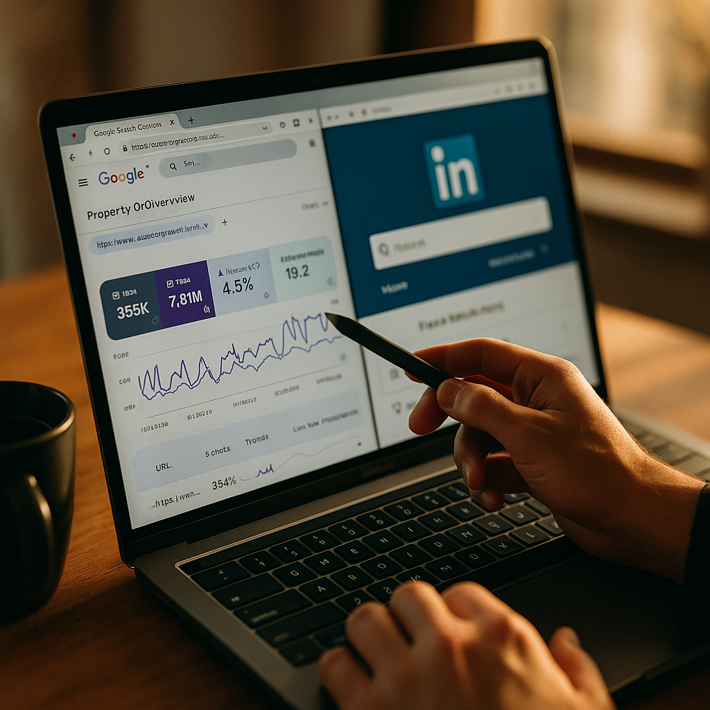 LinkedIn as Google Search Console Property: A B2B SEO Guide