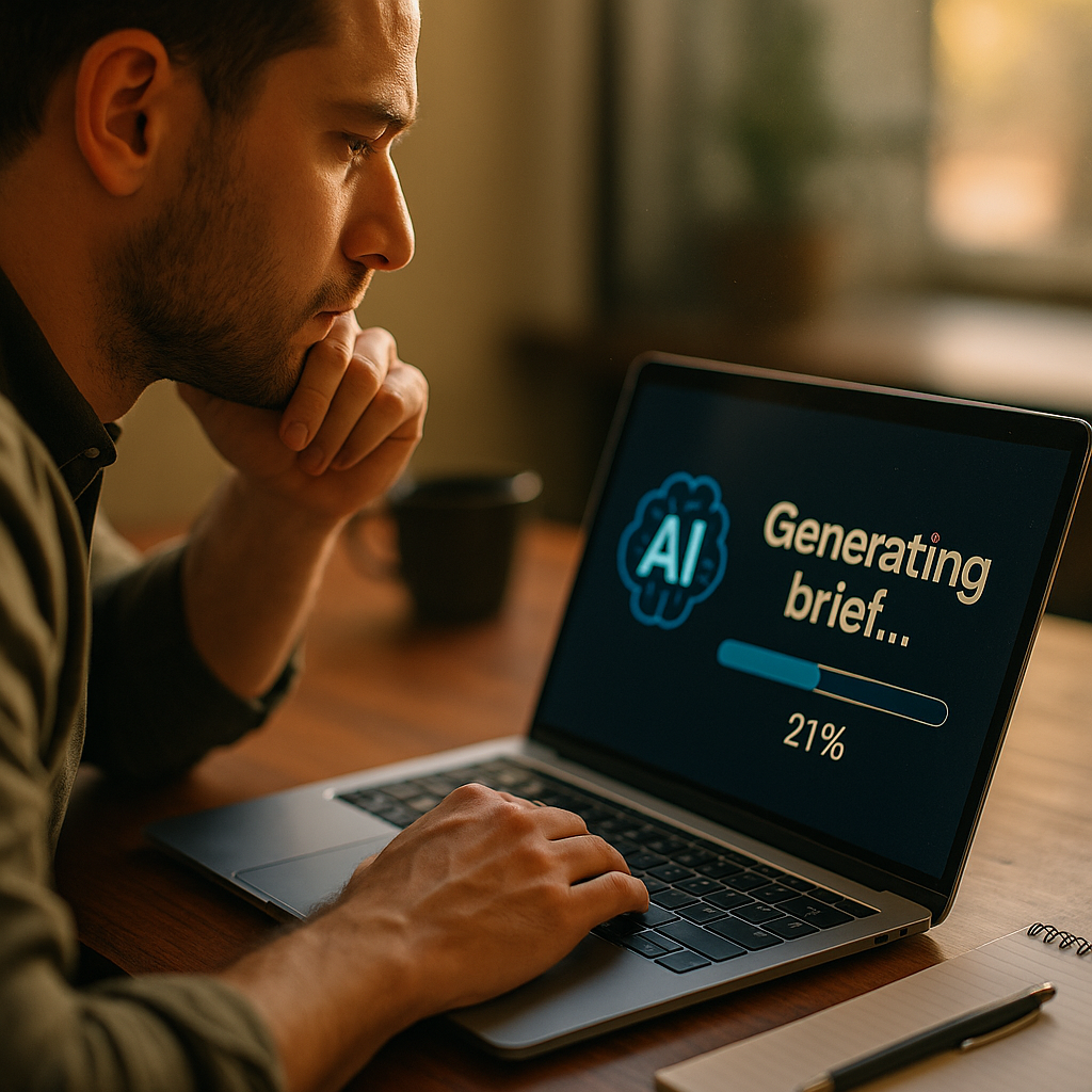 AI Brief Generation Stalls at 21 Percent, Heres Why