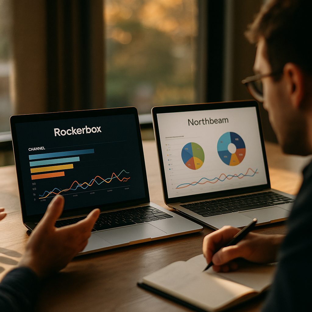 Rockerbox vs Northbeam: Hybrid MTA and MMM Attribution Compared