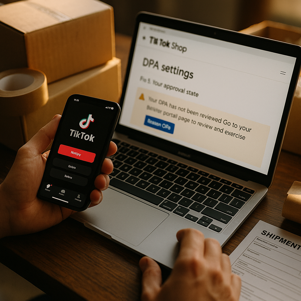 TikTok Shop DPA Fixes to Avoid Merchant Verification Freeze