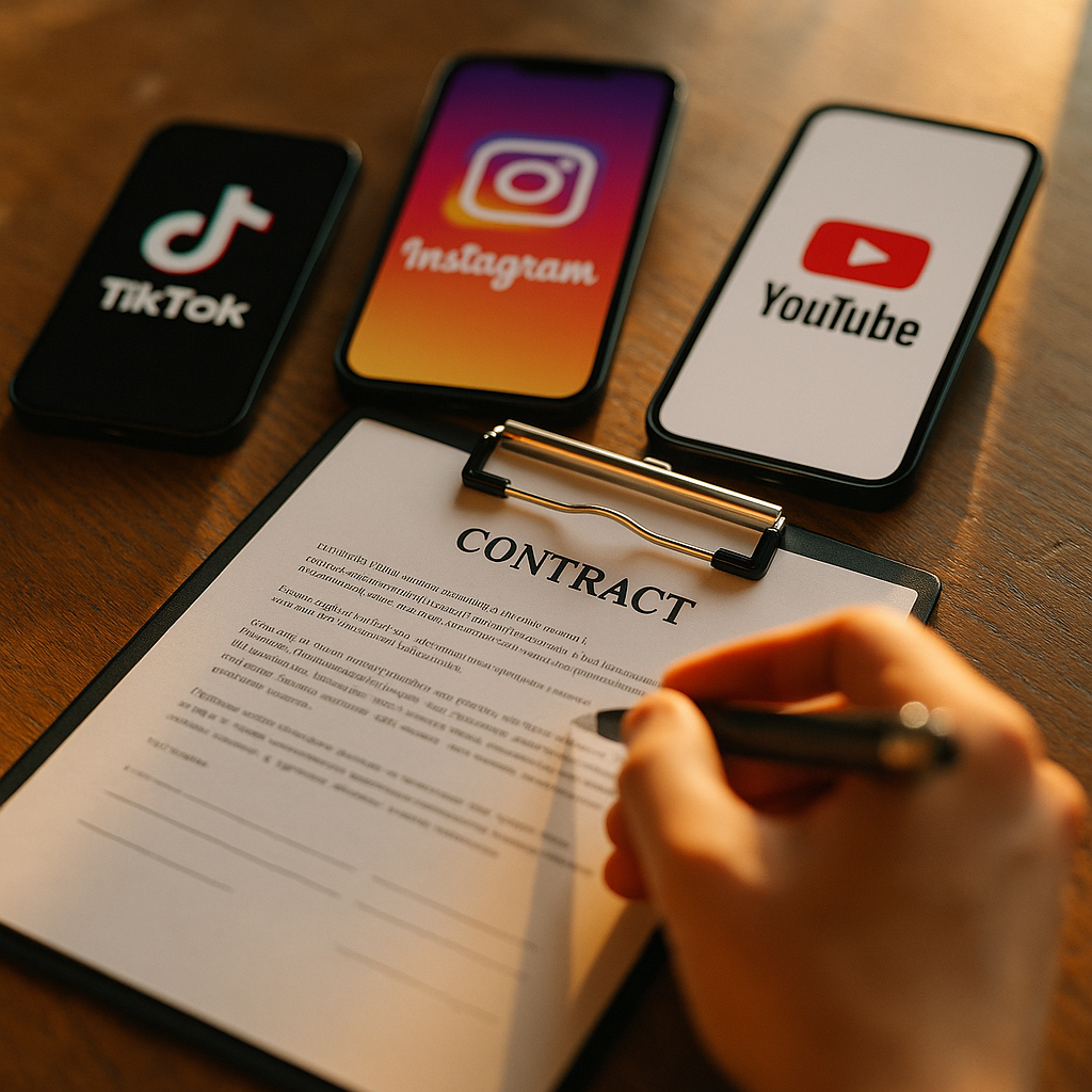 One Contract Disclosure Standard for TikTok, Instagram, and YouTube