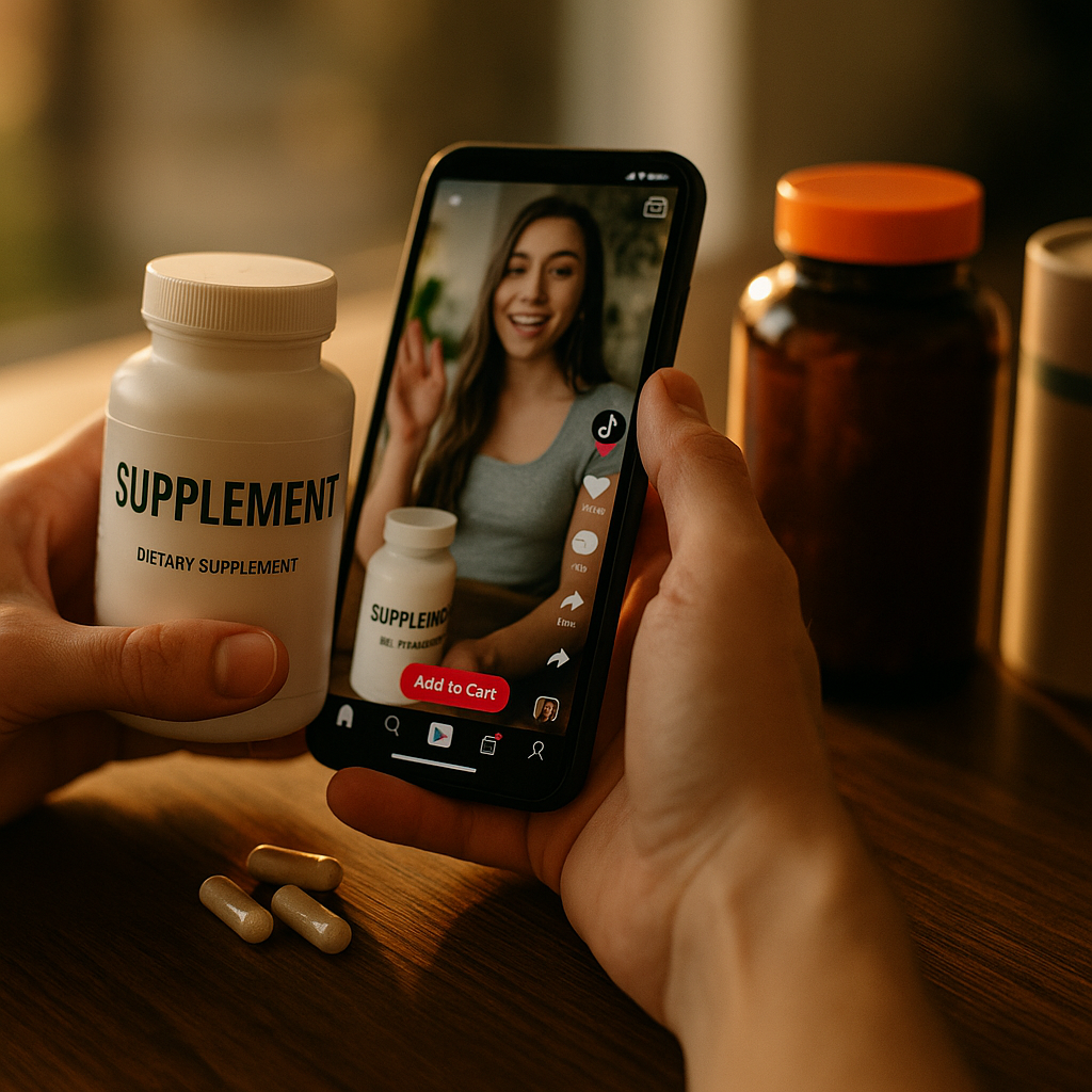TikTok Shop Supplement Conversion Rates Signal CPG Shift