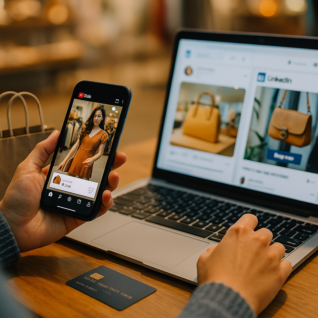 YouTube Shorts and LinkedIn Video: The Shoppable Commerce Playbook