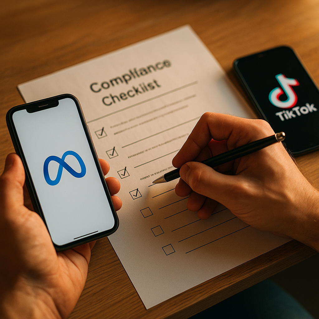 Meta and TikTok Crack Down on AI Ad Claims Compliance Checklist