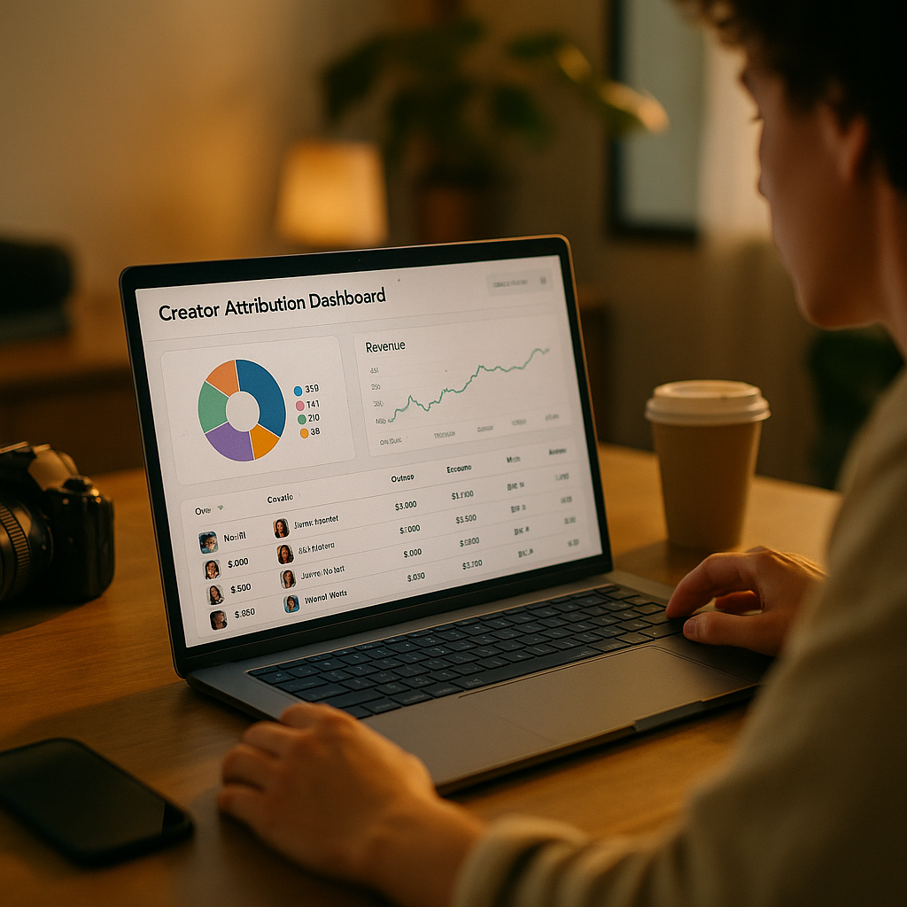 Creator Attribution Dashboard Model for Mid-Market Brands