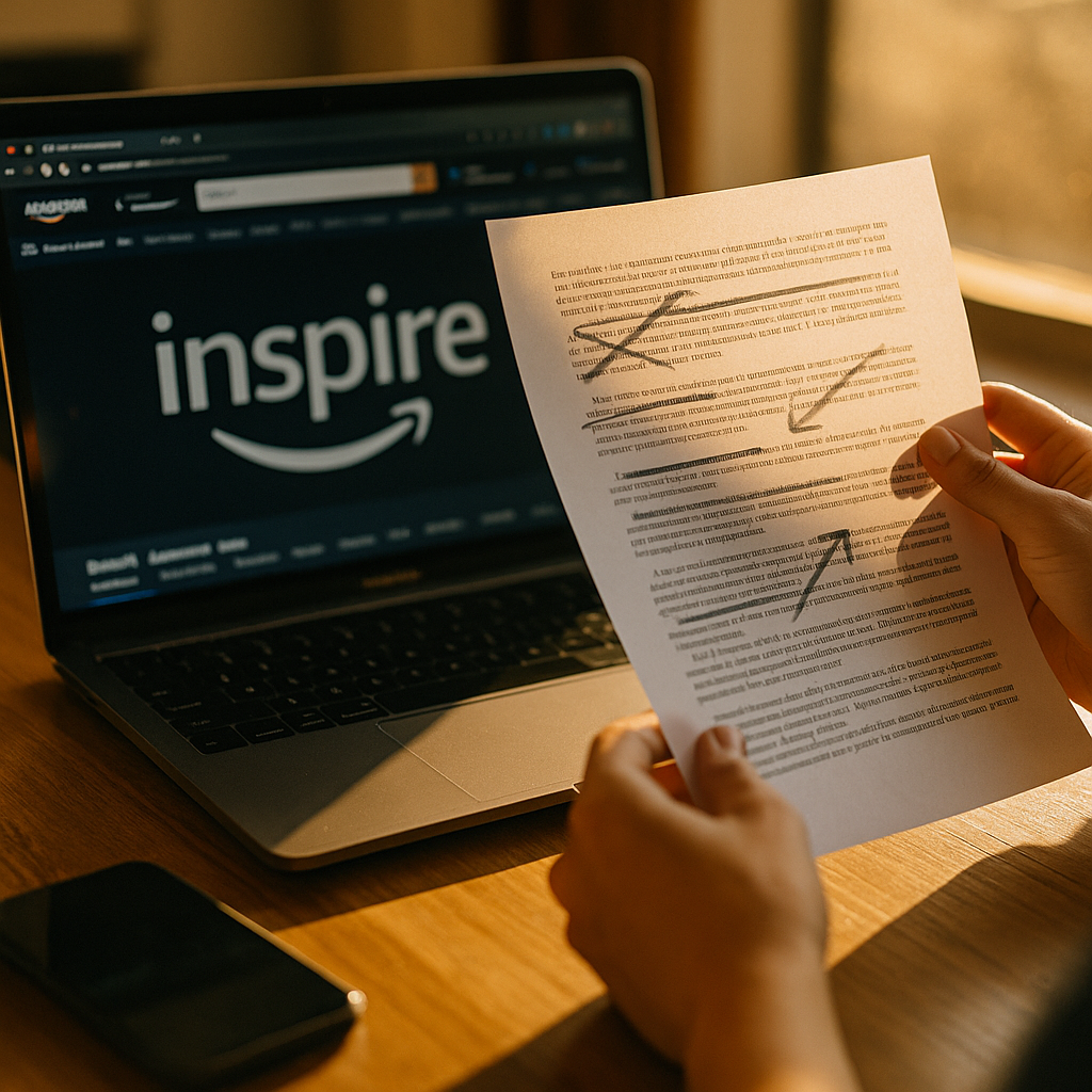 Amazon Inspire Algorithm Changed: How to Rebrief Creators