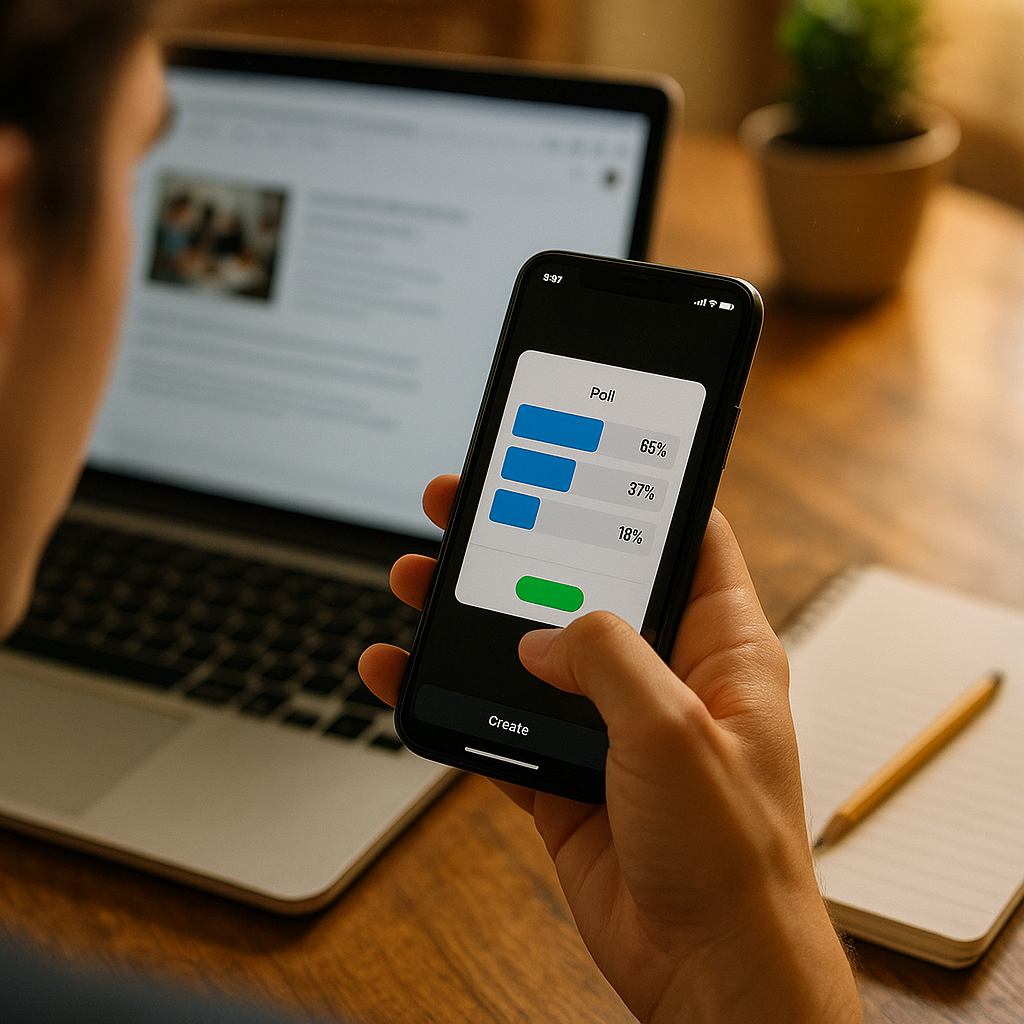 Poll-to-Product Format: Turning Audience Votes into Content