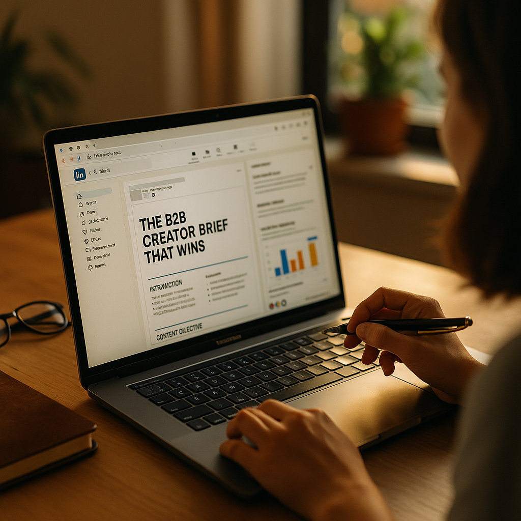 LinkedIn Document Carousels: The B2B Creator Brief That Wins