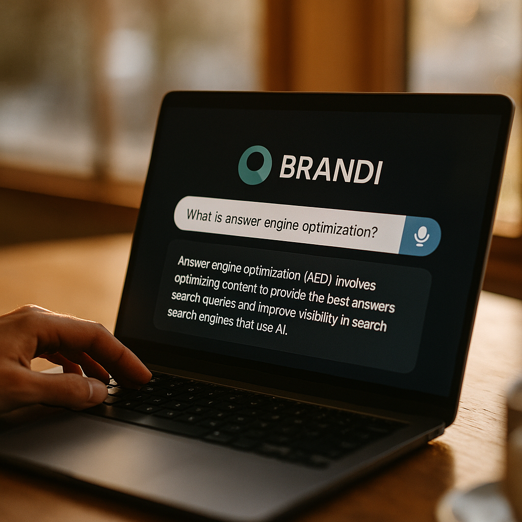 Brandi AI Win Signals Rise of Answer Engine Optimization