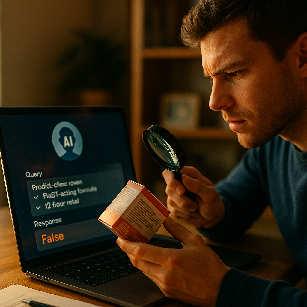 AI Hallucination Detection: A Protocol for Product Claims