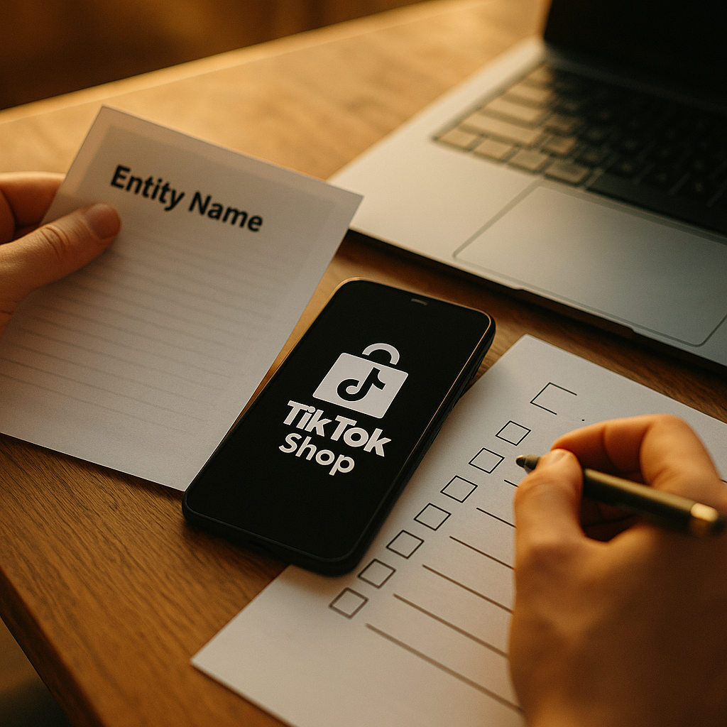 TikTok Shop Entity Name Mismatch Compliance Checklist