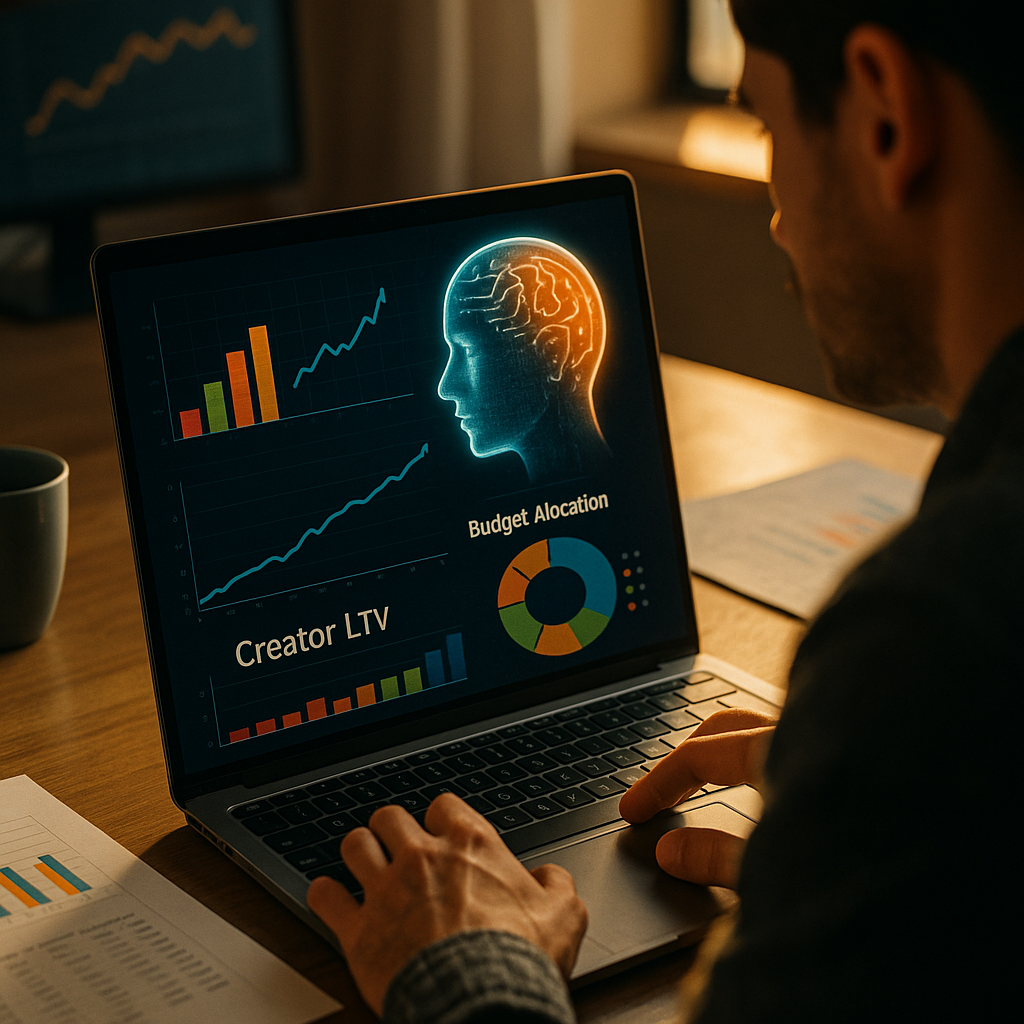 AI Budget Allocation Engines Predict Creator LTV in Real Time