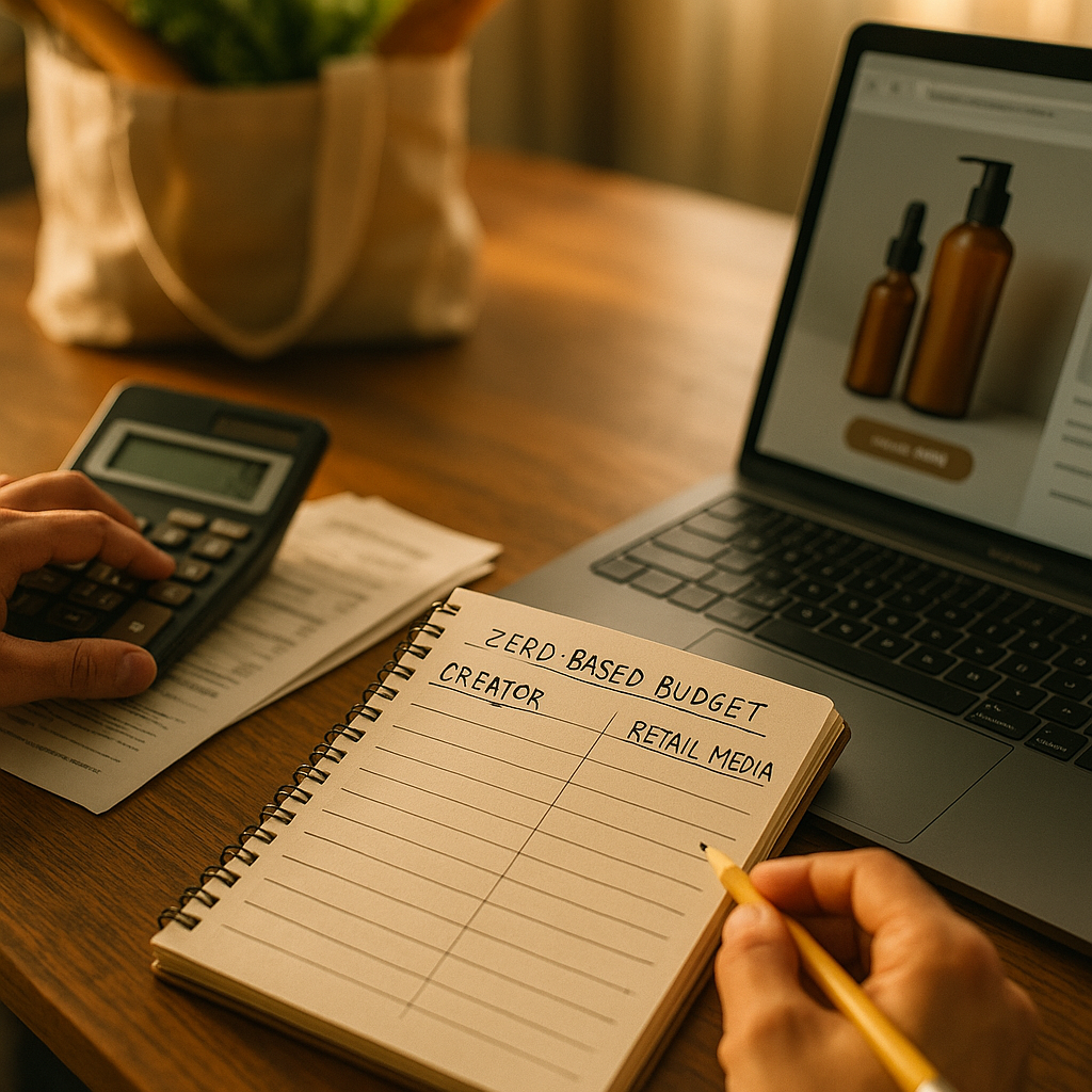 Zero-Based Budgeting for Creator Commissions vs Retail Media