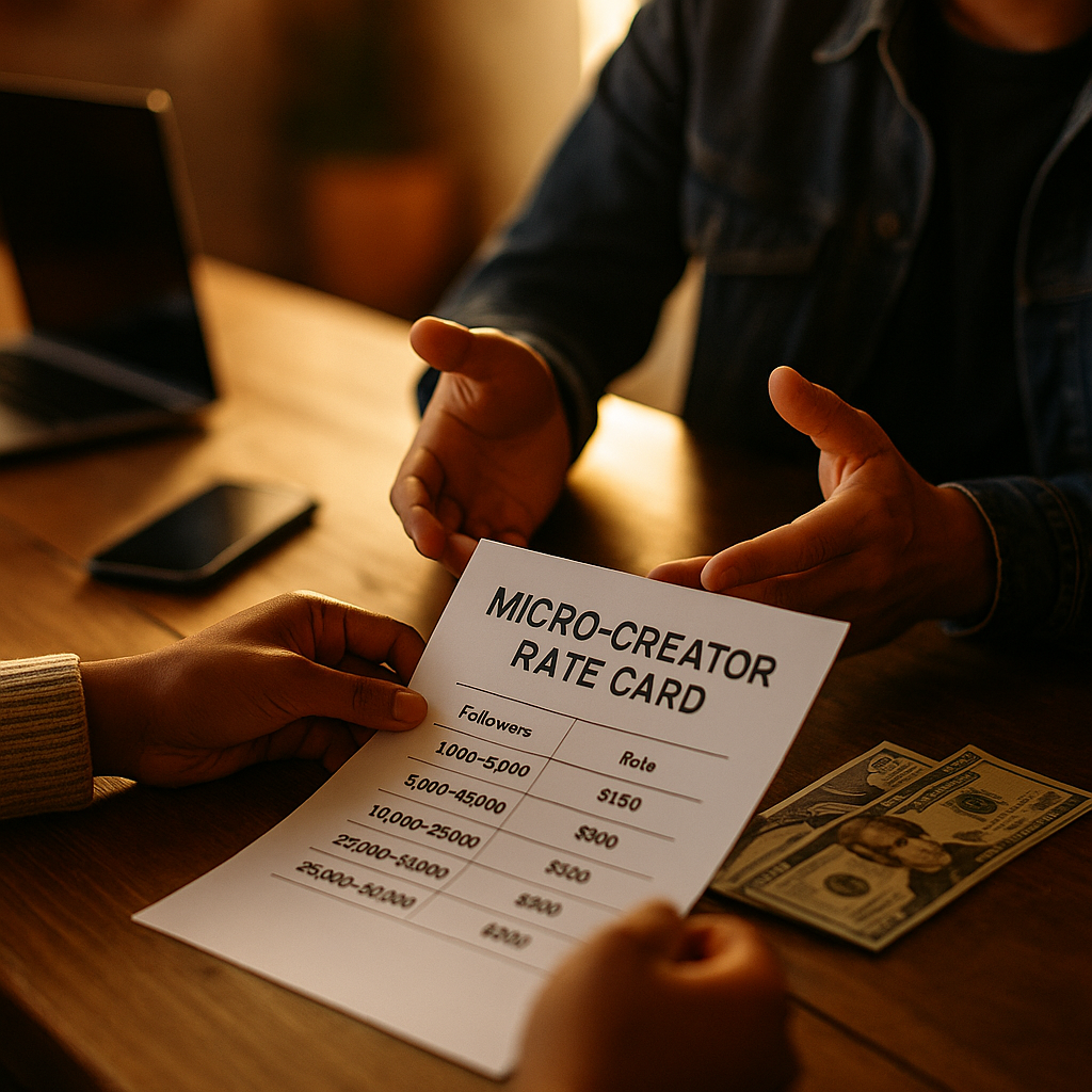 Micro-Creator Rate Cards Are Surging, Heres How to Renegotiate