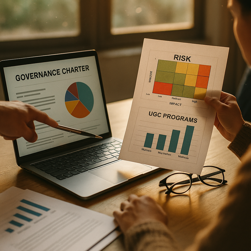 Risk-Weighted Governance Charter for Multi-Market UGC Programs
