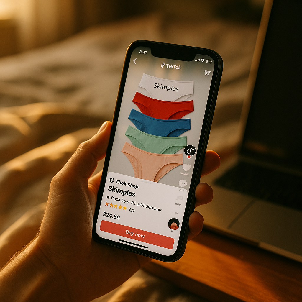 Skimpies Hit #1 on TikTok Shop With Zero Paid Spend