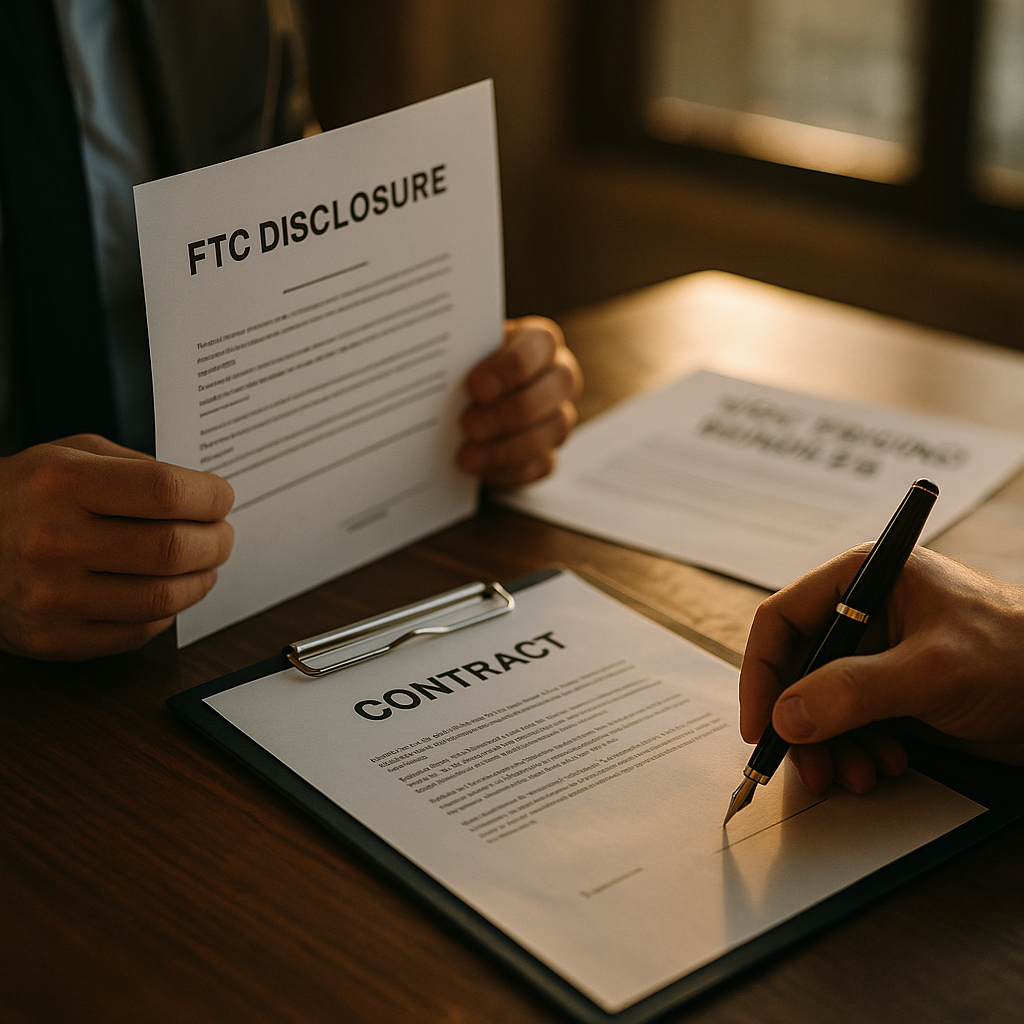 FTC Disclosure Rules for Bundled UGC Pricing Contracts