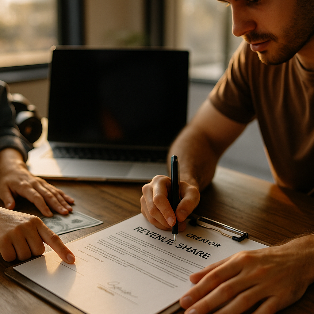 Creator Equity Deals and Revenue Share Without SEC Risk