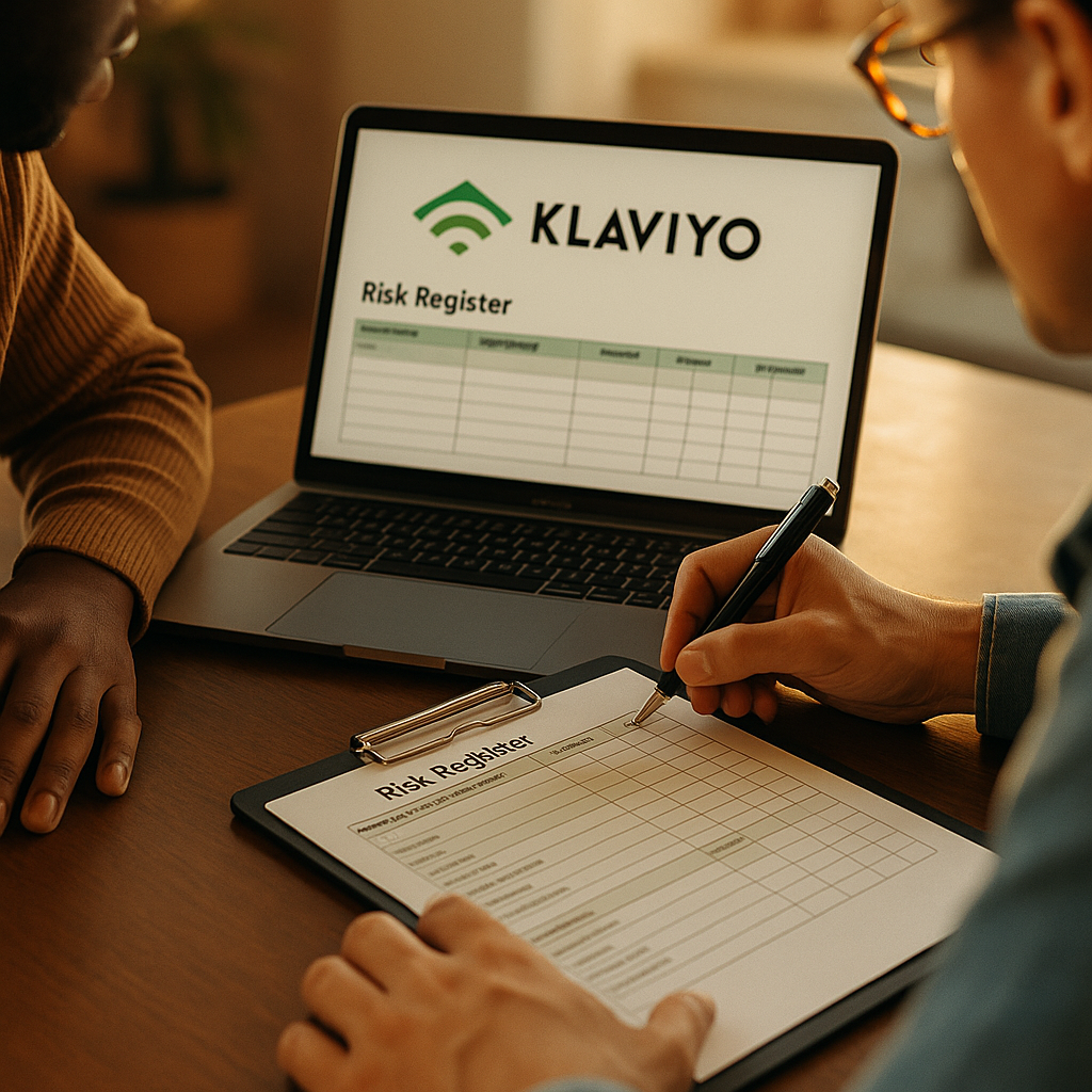 Vendor Concentration Risk Register: A Klaviyo-Agency Template