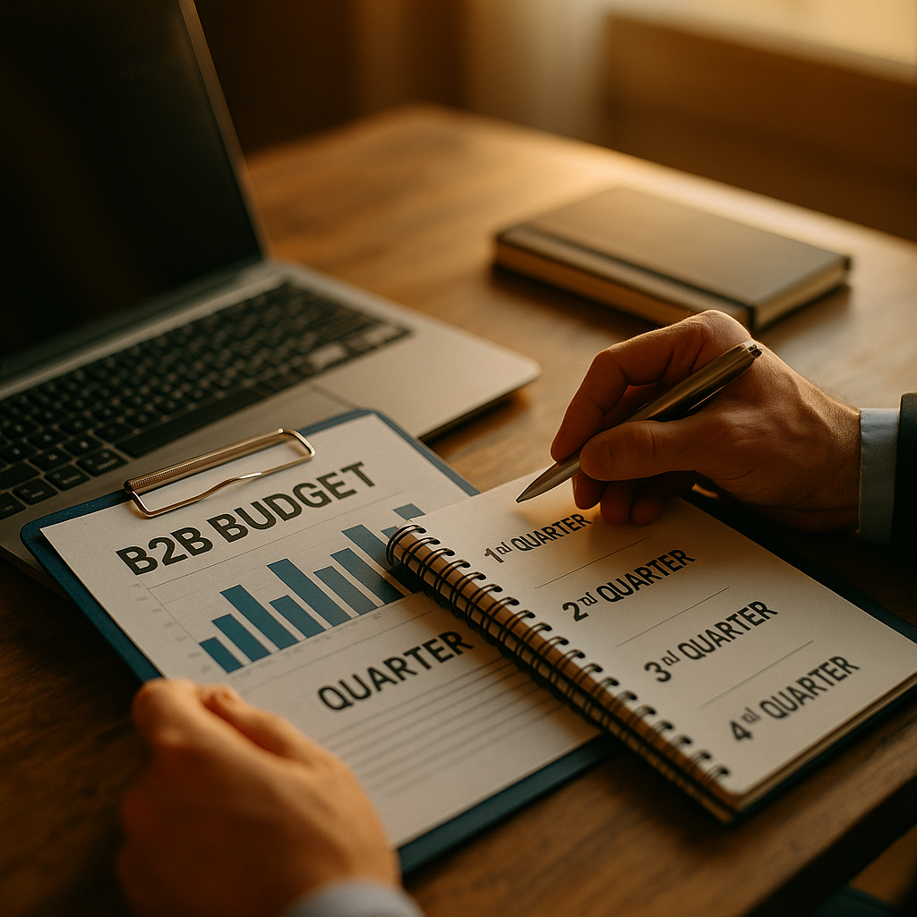 B2B Budget Playbook: 4 Quarters to Expert-Credentialed Content