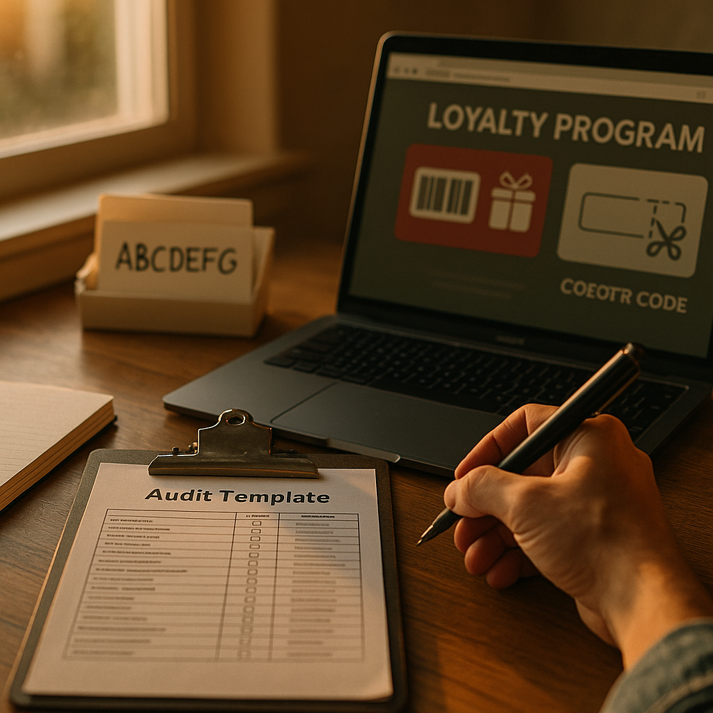 Loyalty Programs and Creator Codes: Data Broker Audit Template