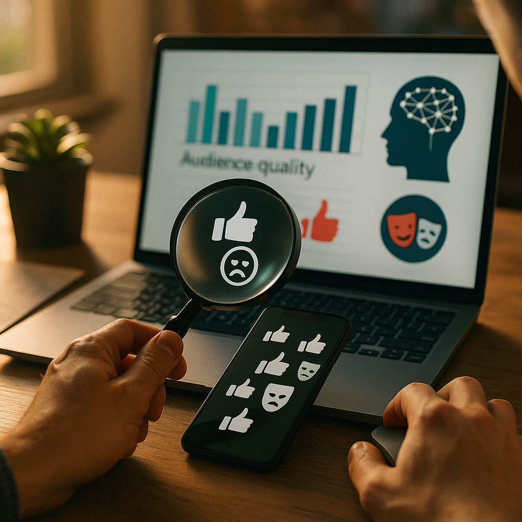 AI Audience Quality Scoring, A Framework to Spot Fake Engagement