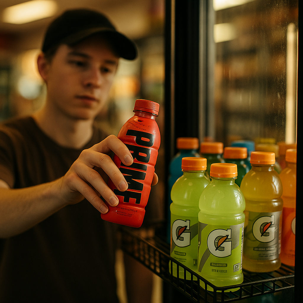 How Prime Hydration Beat Gatorade on Convenience Store Velocity