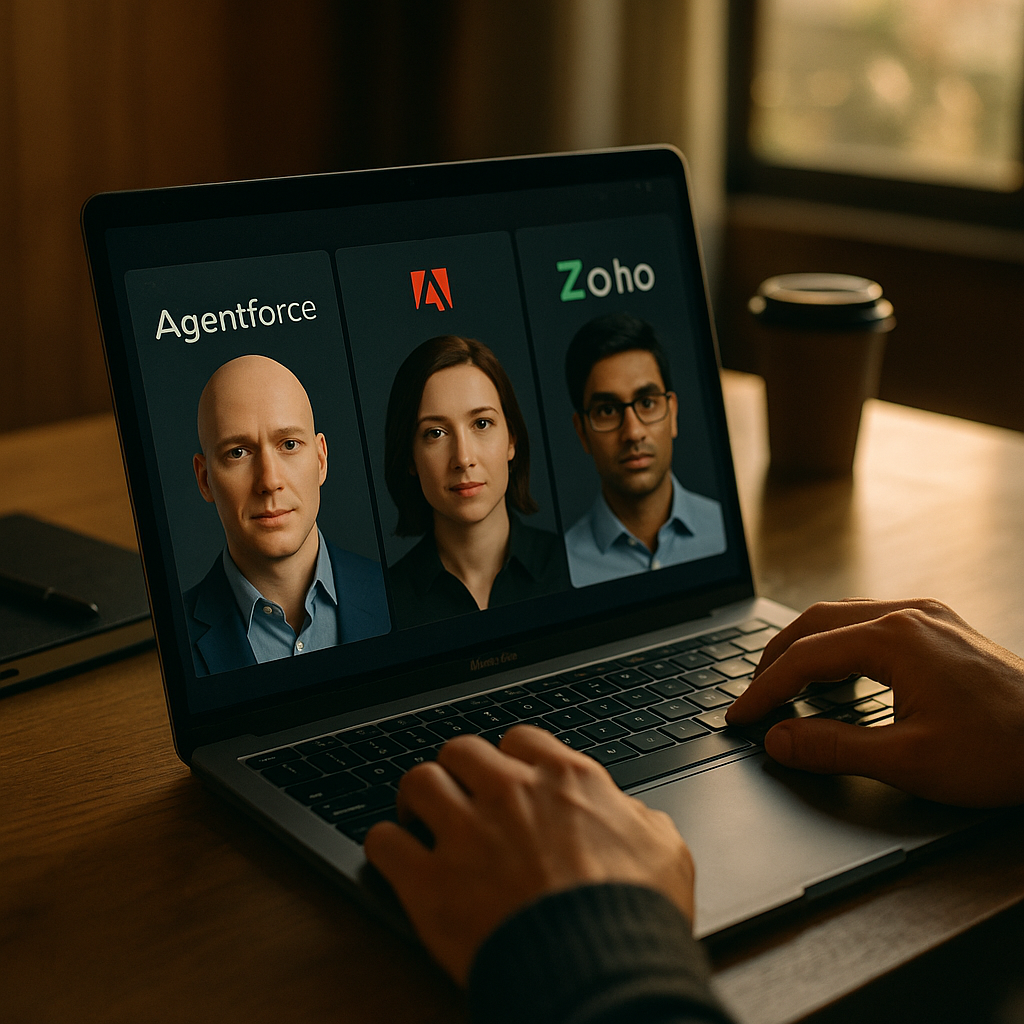 Agentforce vs Adobe vs Zoho, Which AI Agent Is Truly Autonomous