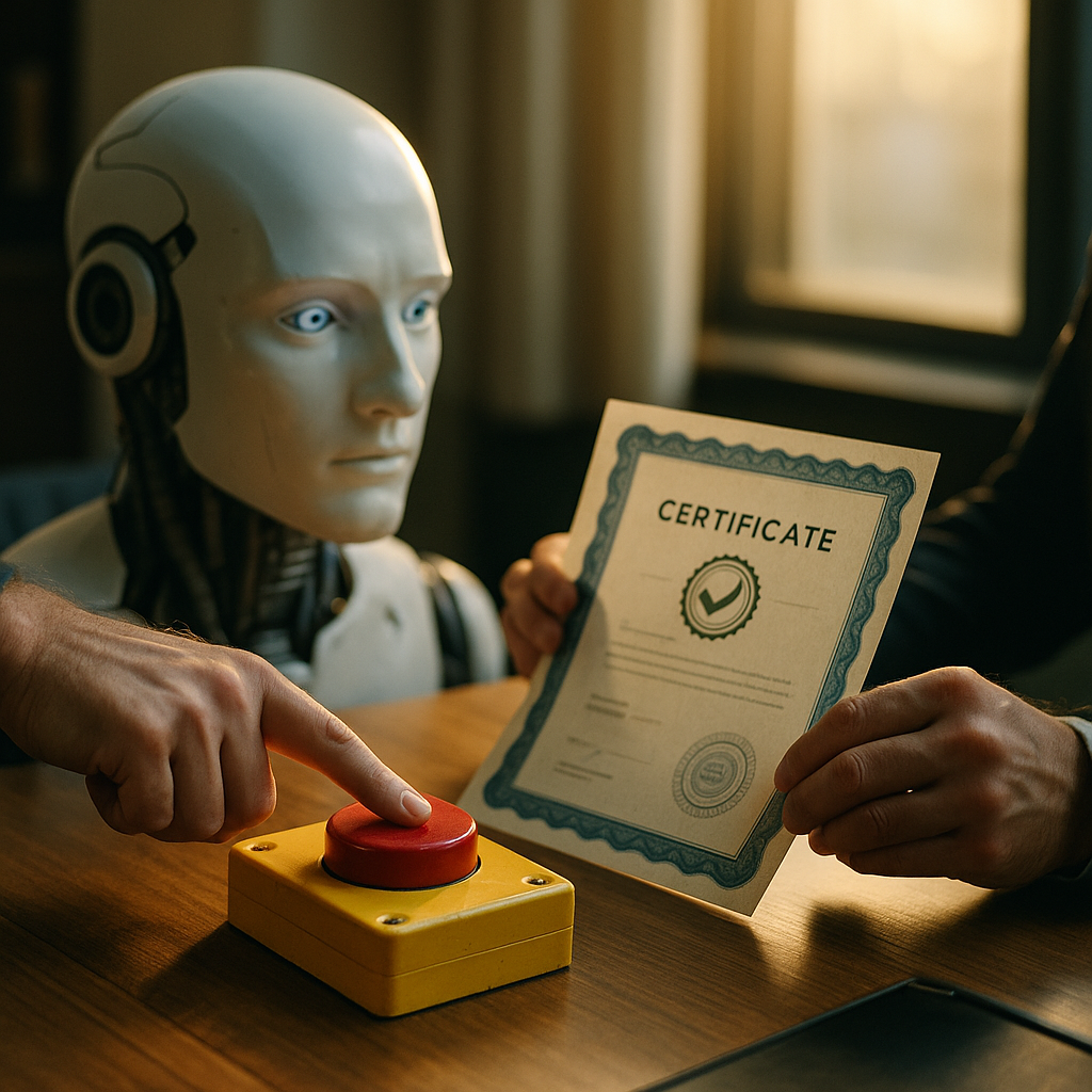 AI Agent Kill-Switch Certification: The New Procurement Gate