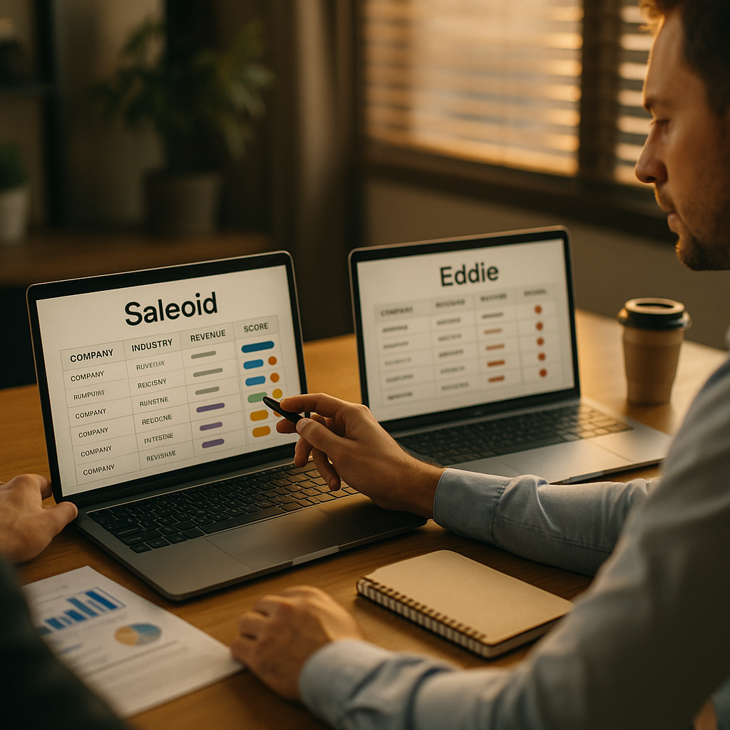 Saleoid vs Eddie: A B2B Lead Prioritization Buyers Guide