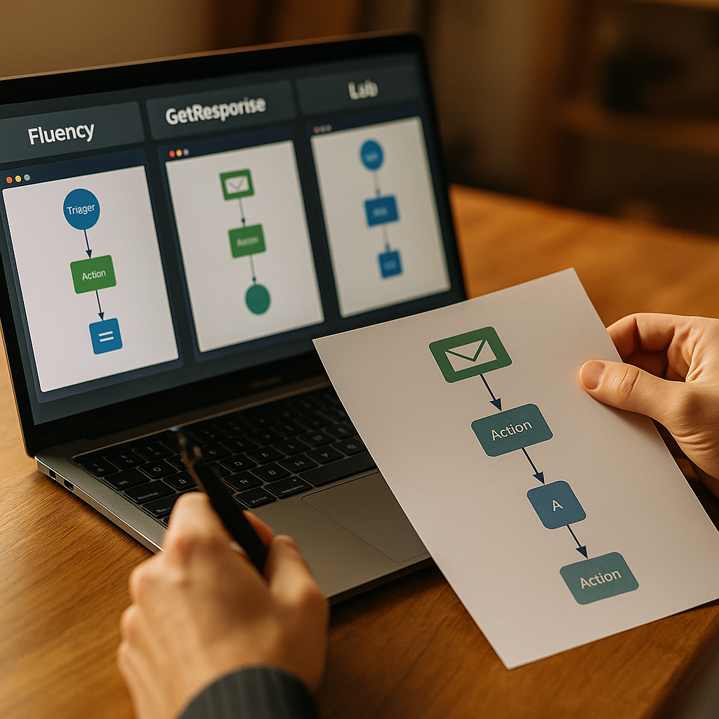 Fluency vs GetResponse vs Lob, AI Automation Architecture Compared