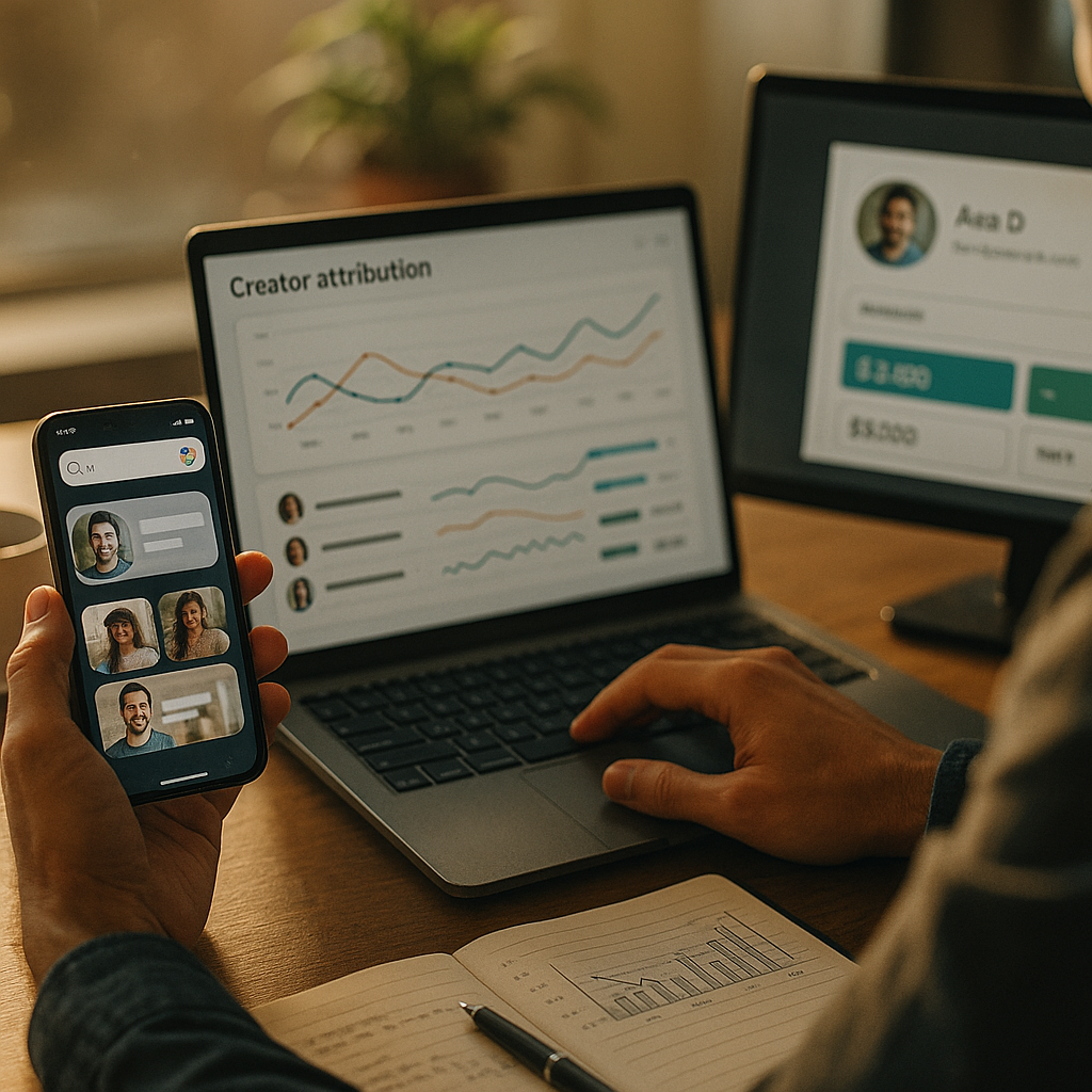 Creator Attribution Stack, From AI Search to CRM Revenue