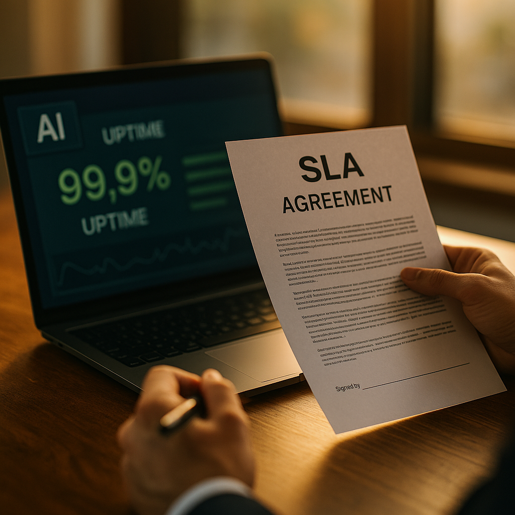 AI Vendor Uptime SLAs: How to Test the Fine Print Before You Sign