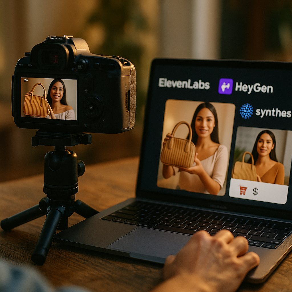 ElevenLabs vs HeyGen vs Synthesia for Shoppable Video