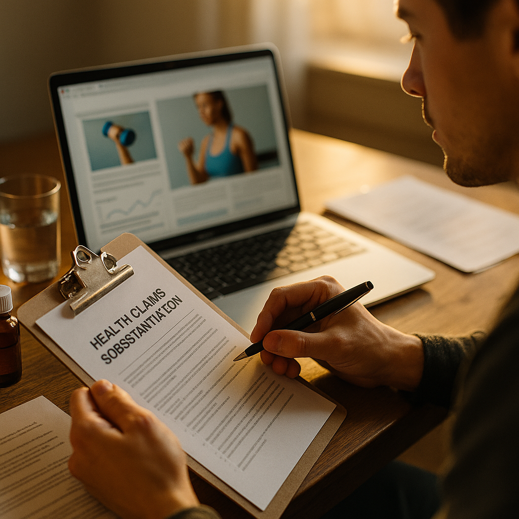 Creator Health Claims Substantiation File Playbook