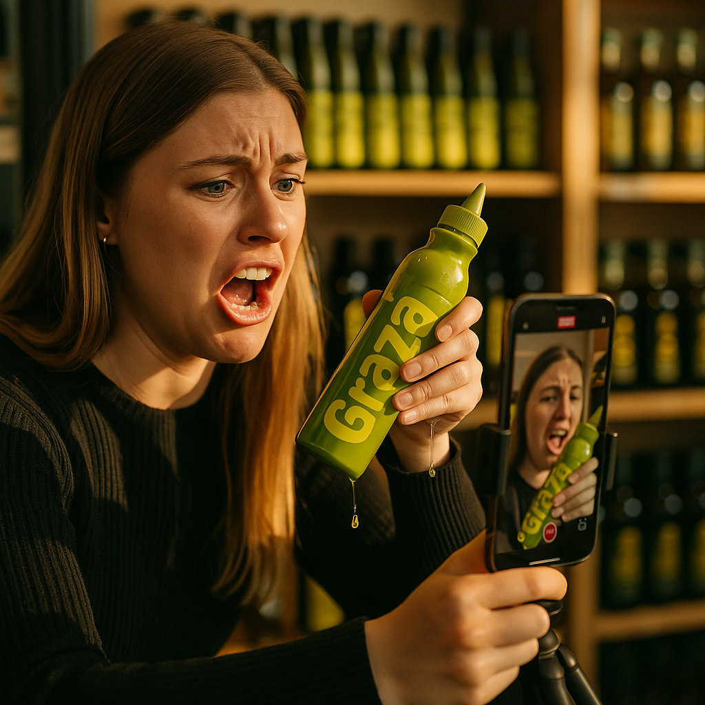 Graza’s Squeeze Bottle: How TikTok Comedy Drove Retail Sell-Through