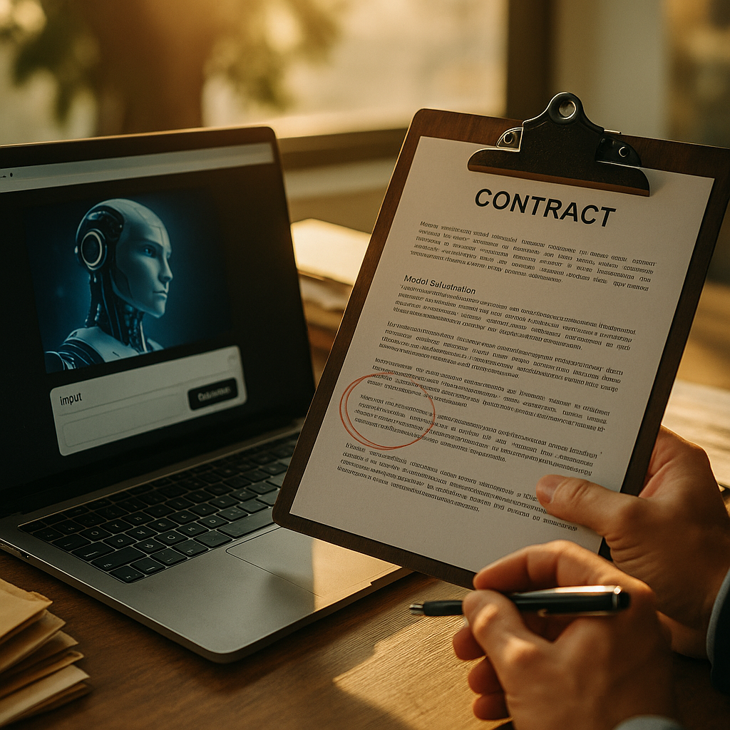 Model Substitution Clauses: Why Your AI Vendor Contract Needs an Audit