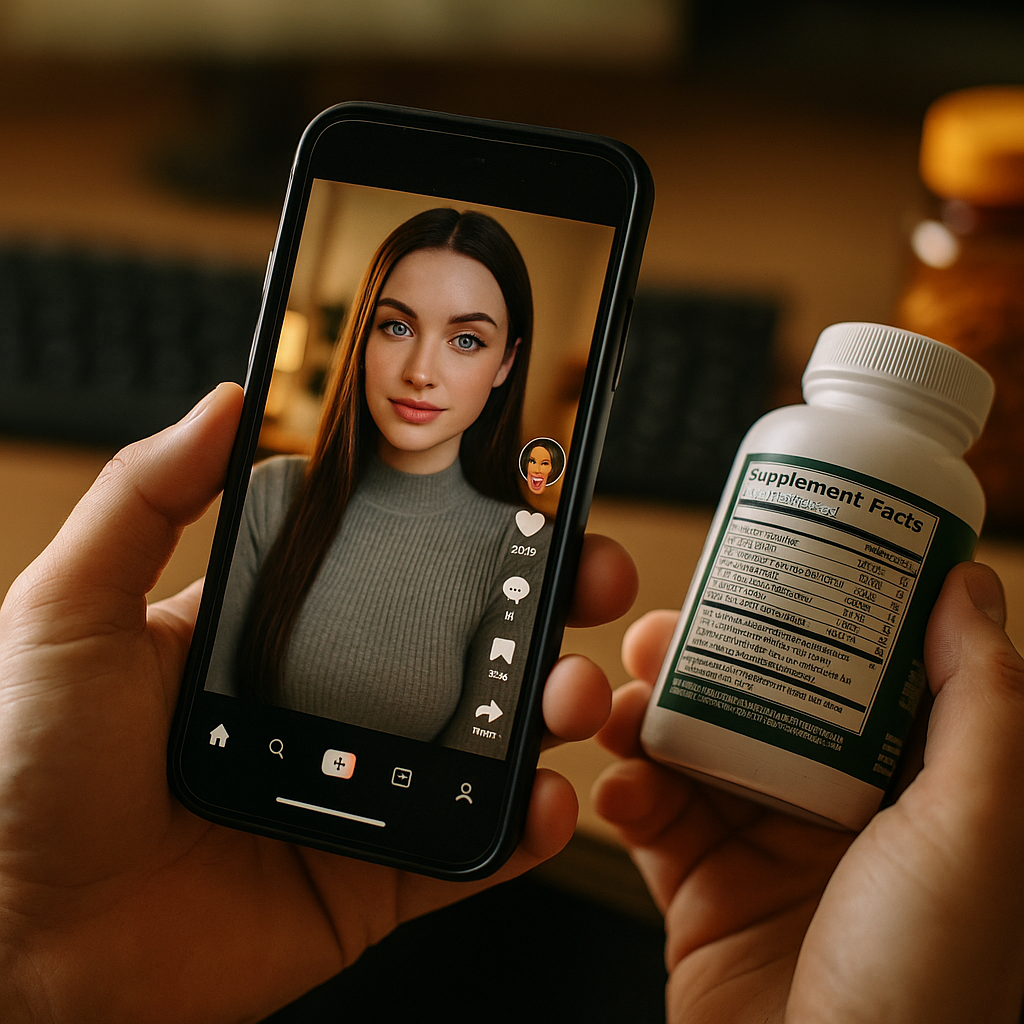 TikTok AI Avatar Labels vs FTC Rules for Supplements