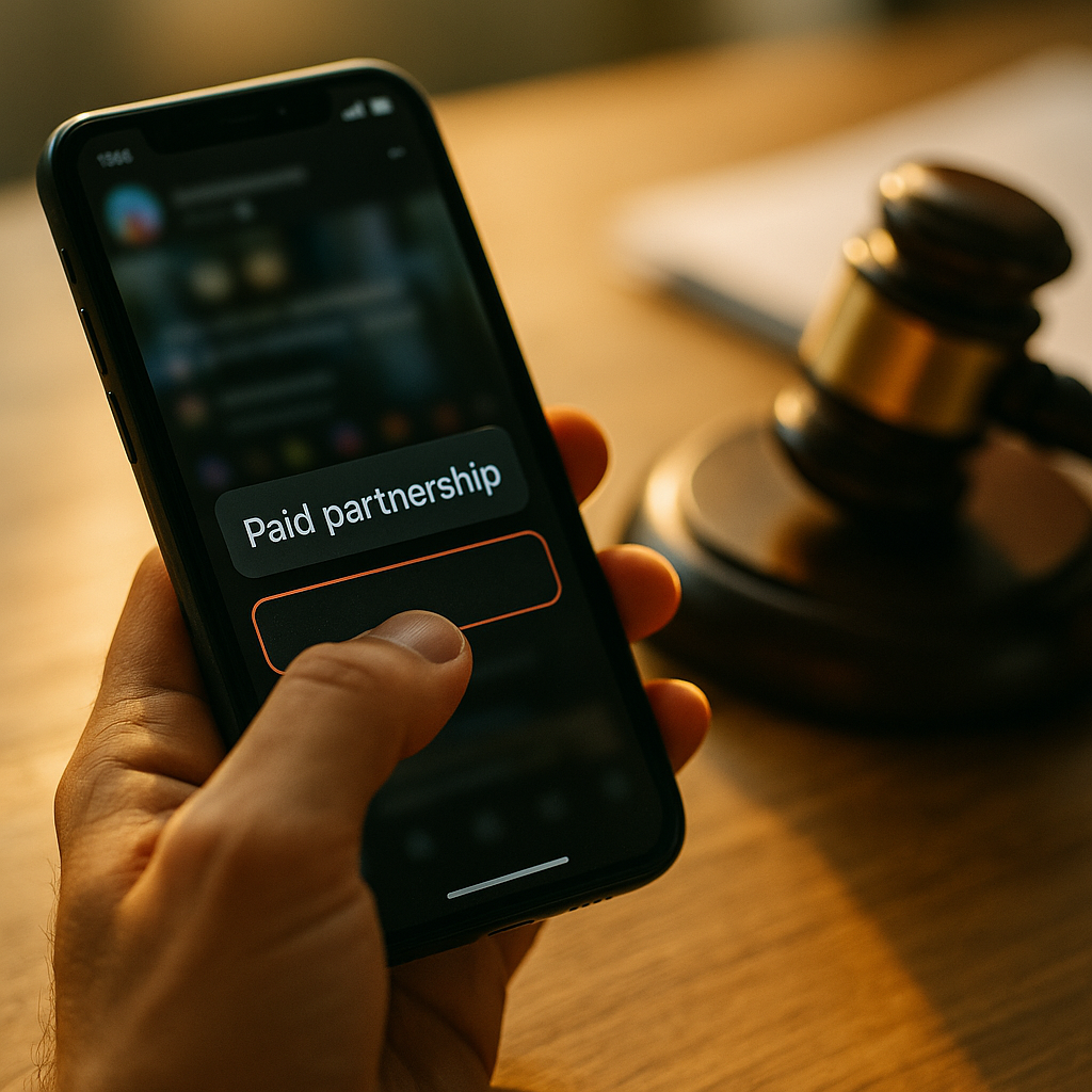 Paid Partnership Label Alone Wont Satisfy FTC Rules