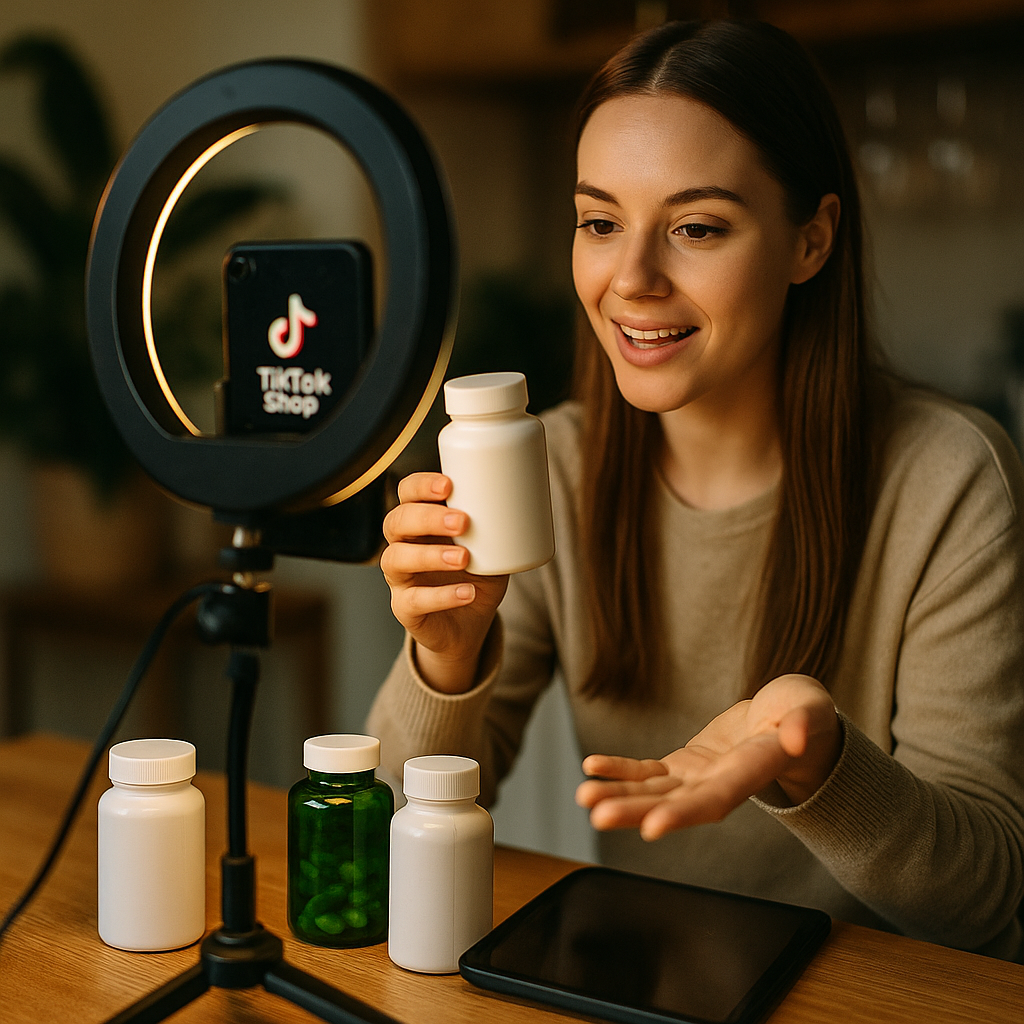 TikTok Shop Supplement Livestreams Without FTC Risk