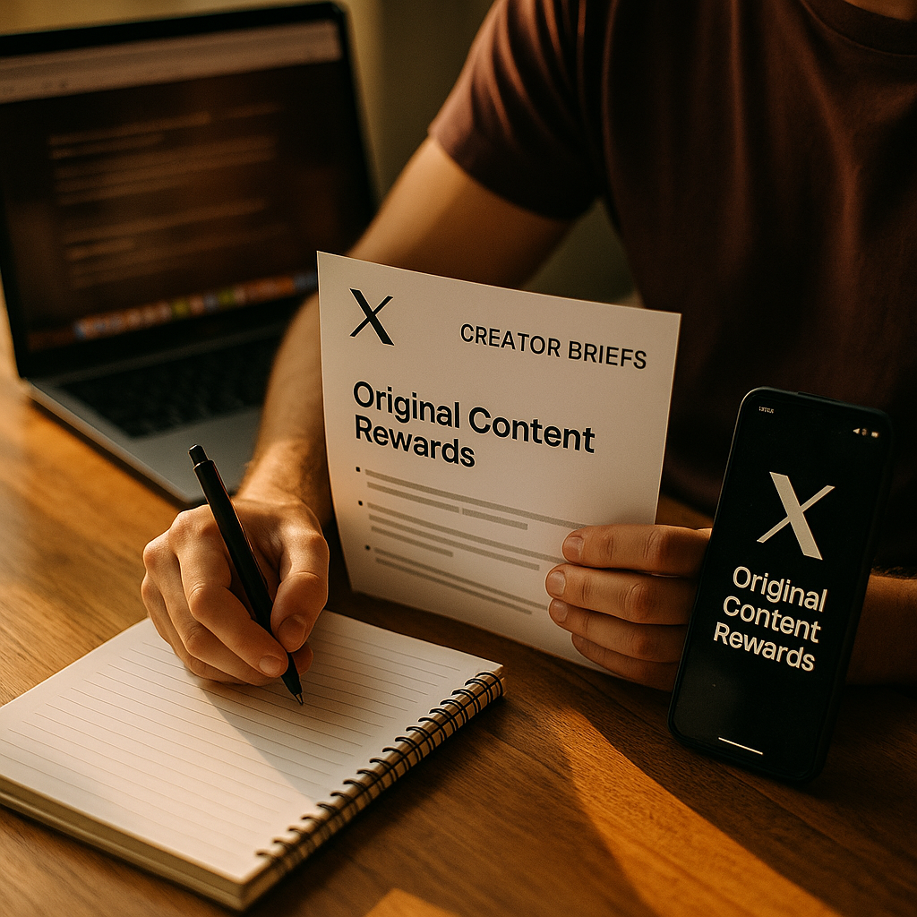X Creator Briefs: How to Win Original Content Rewards