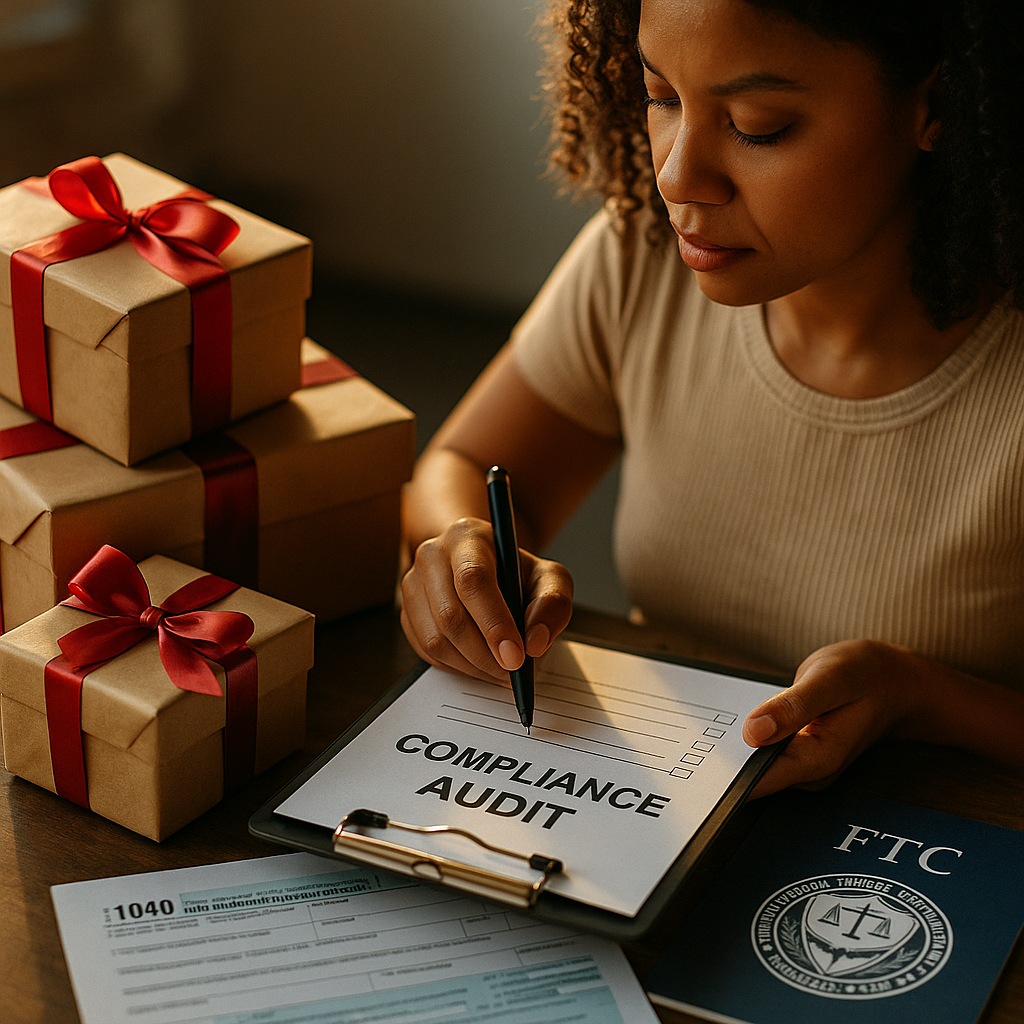 Micro-Influencer Gifting Compliance Audit, FTC and IRS Rules