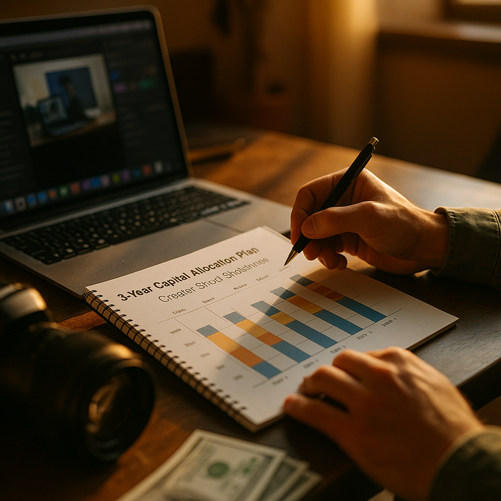 A 3-Year Capital Allocation Plan for Creator Spend Sequencing
