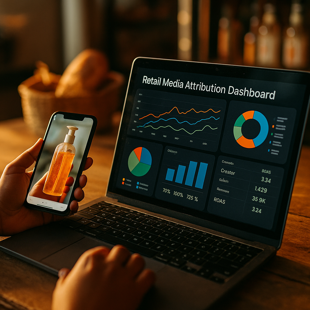Retail Media Attribution Dashboard: Unifying Creator ROAS