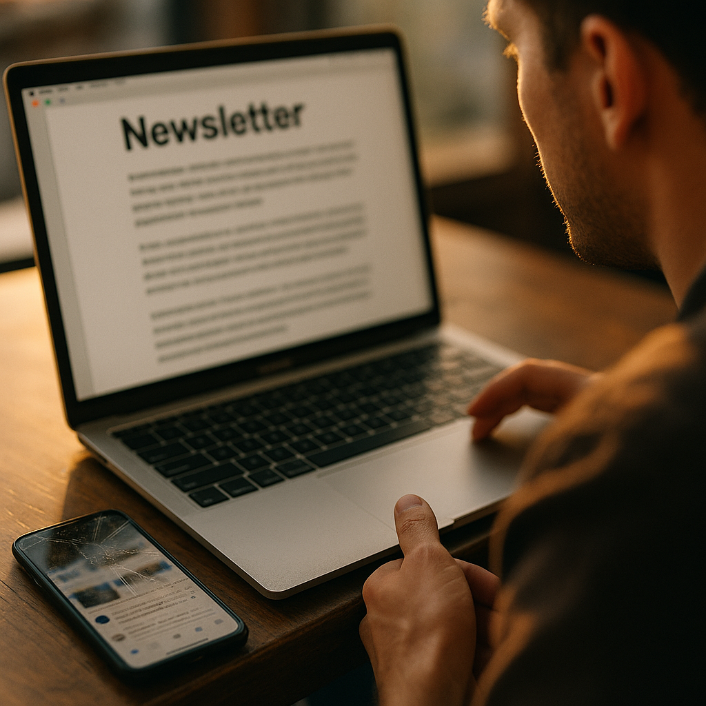 Newsletters Beat Algorithms as Trust in Feeds Collapses
